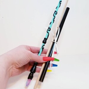 Literally Just a Stick & Hot Glue PLUS Totally Random Surprise Wand