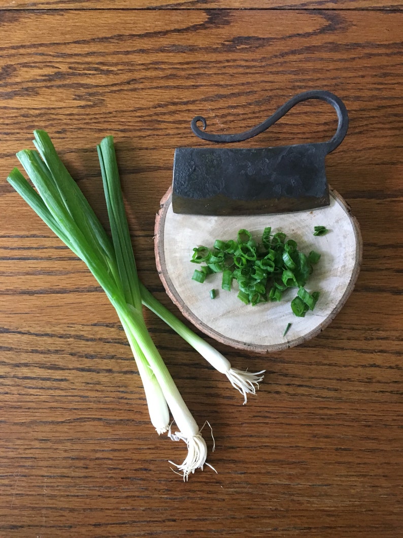 Hand forged Herb chopper.