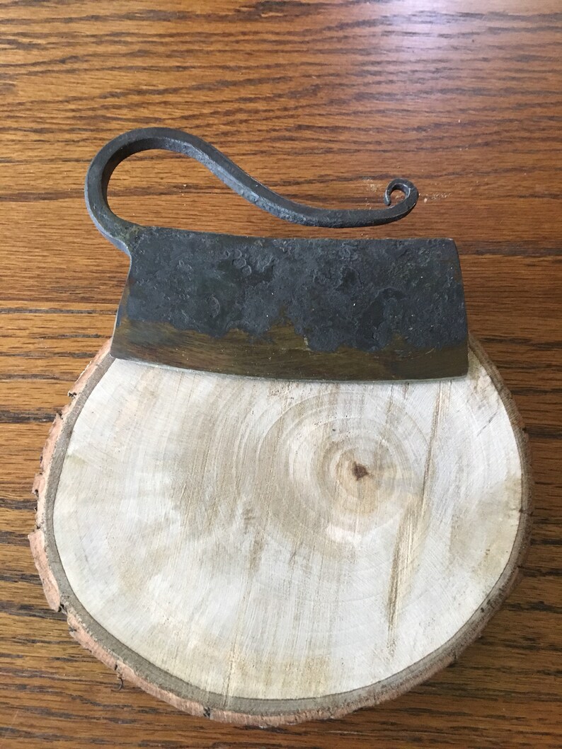Hand forged Herb chopper.
