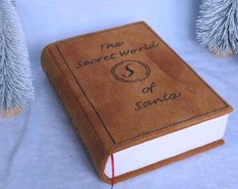 The Secret World of Santa - Book - PDF felt pattern - sewing pattern - instant download