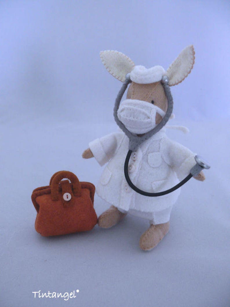 Dress to Impress Physician Costume PDF felt pattern Instant download No animal pattern included image 6