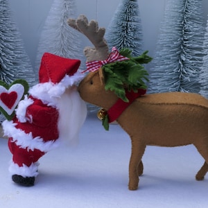 Thank you Rudolf - PDF felt pattern - instant download