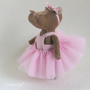 Dress to Impress Ballet Leotard with Tutu PDF felt pattern Instant download No animal pattern included image 3