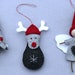 Christmas Tree Decorations PDF Felt Pattern Instant Download (Download ...