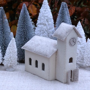 Die kleine Kirche - PDF Handschnitt Schnittmuster