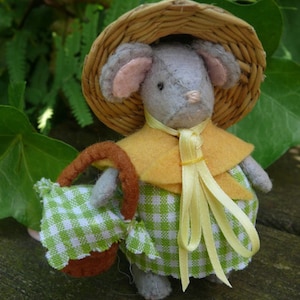 Die Maus besucht einen Freund - PDF Pattern - Sofortdownload