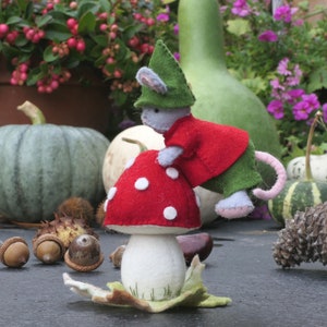 Leapfrog with the GnomeMouse - PDF felt pattern - instant download