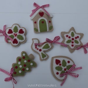 Christmas Tree Ornaments - PDF Felt Pattern - Instant Download - Etsy