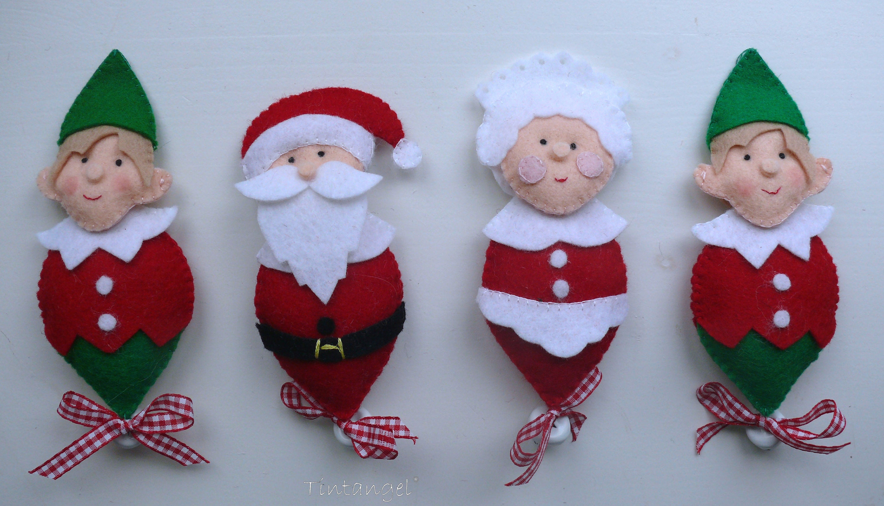 Mr. & Mrs. Santa Claus PDF Pattern Instant Download | Etsy