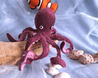 Octopus Sewing Pattern – DIY Plush Toy (PDF Pattern)