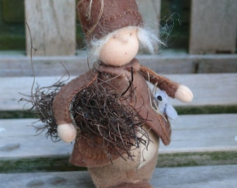 Woody Branchly - doll - PDF felt pattern - instant download