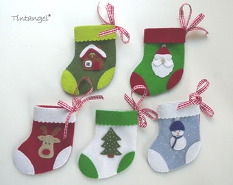 Kerstkousen - PDF viltpatroon - Direct downloaden