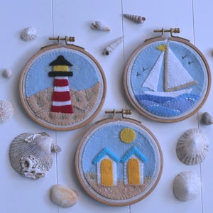 Summer Trilogy - PDF felt pattern- instant download