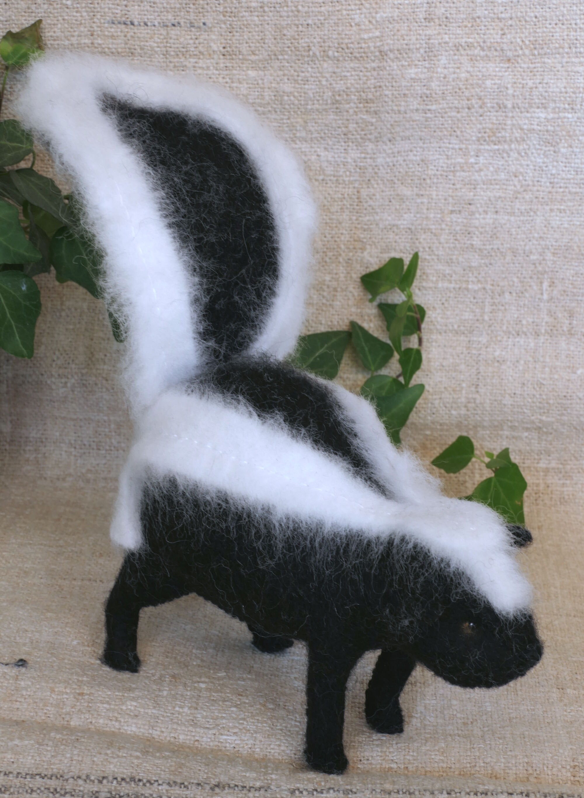 Skunk PDF Felt Pattern Instant Download Etsy