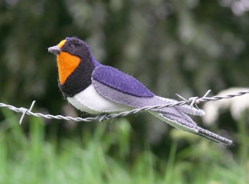 Felt Swallow Sewing Pattern – House & Barn Swallows (PDF Pattern) - Etsy