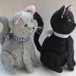 Naaipatroon kat - pdf - met de hand naaien - direct downloaden