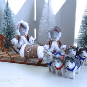 Dog Sledding Adventure - PDF pattern - Instant download