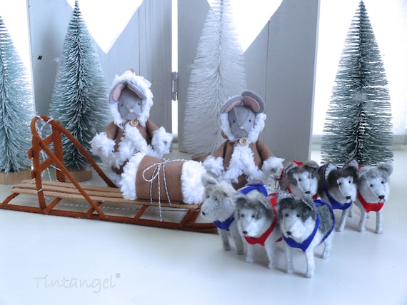 Dog Sledding Adventure PDF Pattern Instant Download | Etsy