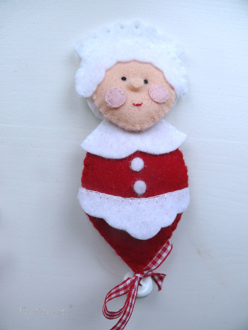 Mr. & Mrs. Santa Claus  PDF pattern  Instant download image 3