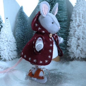 The Joy of Winter - Schlittschuhlaufen - PDF Anleitung zum Filzen - Sofortdownload