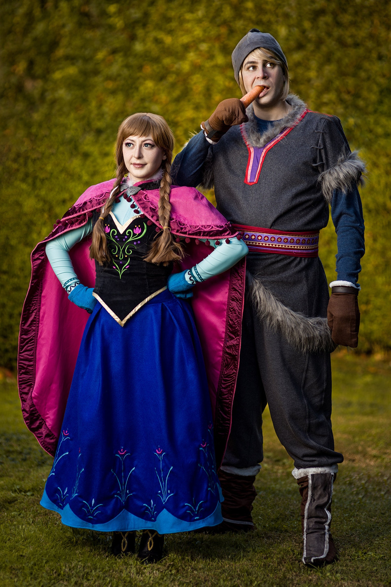 anna and kristoff costume