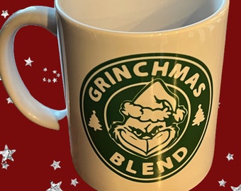 Grinchen-kaffemugg | Grinchmas 45 cl mugg | Grinchmas | Julkaffemugg 45 cl | Personlig mugg