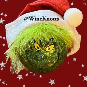 Grinch Christmas Ornaments / Christmas decor / Christmas / Grinch ornaments / Grinch Decor
