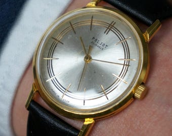 ヴィンテージ AGAT 機械式ストップウォッチ、ソ連製スポーツ用品、1980