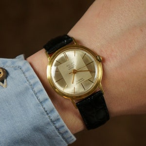Automatic watch, Automatic watch men, Collectable watch, Gift for him, Men's watch, Poljot de luxe, Soviet watch, Ussr watch, Watch, Watches