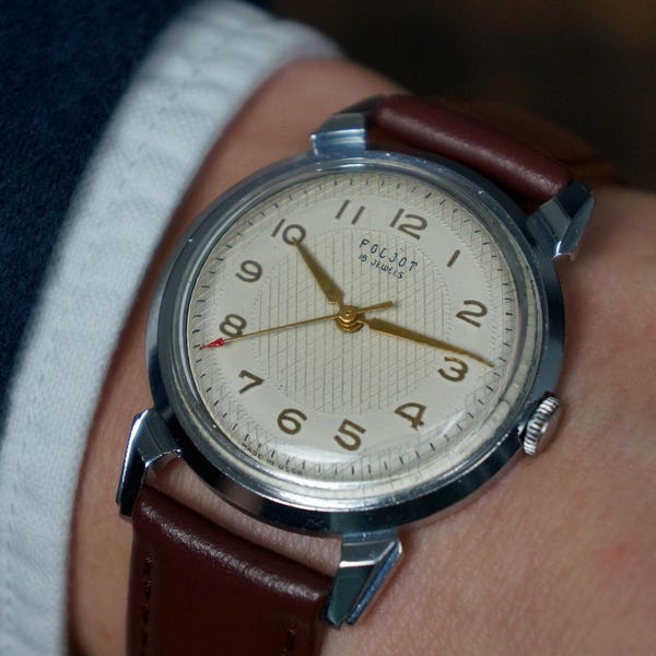 Vintage Poljot Mechanical Watch - USSR Collectable Men's Watch