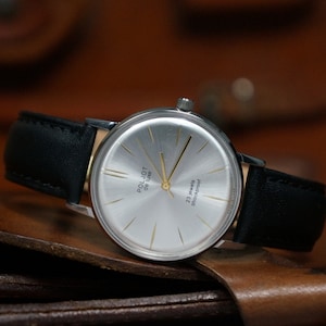 Watch vintage, Gray watch, Poljot watch, Wrist watch men, Watch men, Watch classical, Vintage watch, Ussr watch, Unique watch, Retro watches