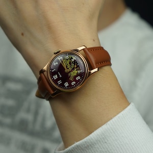 Vintage Zim Women&#39;s Watch: USSR Mechanical Watch, 1970s