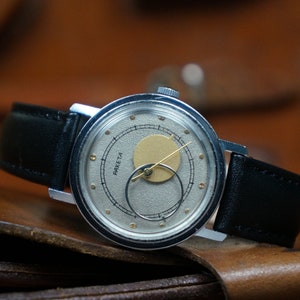 Raketa watch, Watch for men, Vintage wrist watch, Gift for him, Wrist watch men, Men watch vintage, Mens leather watch
