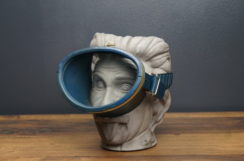 Diving Mask Vintage Diving Mask Vintage Diving Vintage Etsy