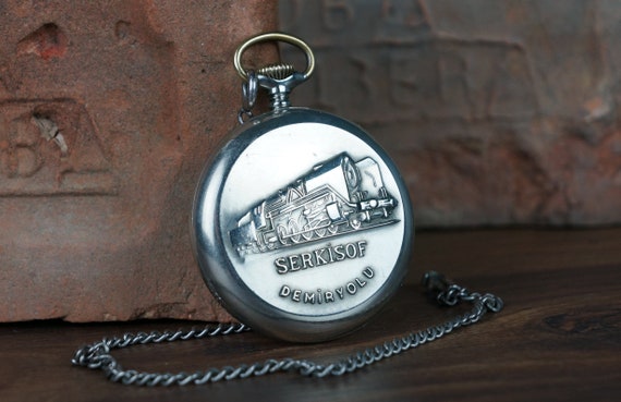 pocket watch, Soviet watch, USSR watch, men's watc
