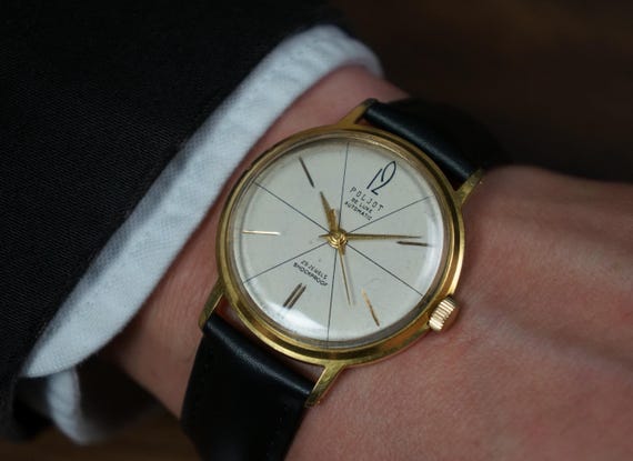Vintage Poljot Automatic Watch: USSR Made, 29 Jewels