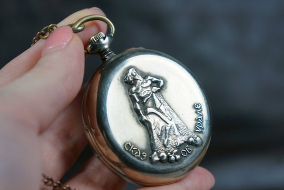 pocket watch, Soviet watch, USSR watch, men's watc