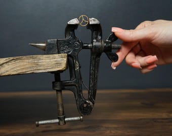 Mini Morsa Da Banco In Lega Di Alluminio | Regolabile E Portatile Per Gioielleria E Modellismo
