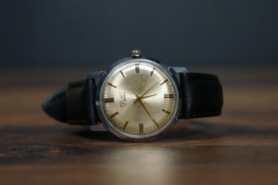 Soviet watch, USSR watch, Poljot USSR, men's watc… - image 4