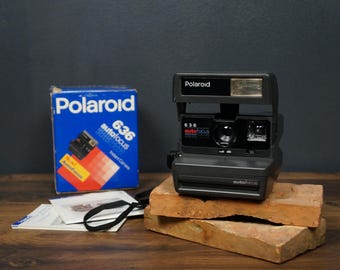 ヴィンテージ ポラロイド 636 オートフォーカスカメラ - 1990年代