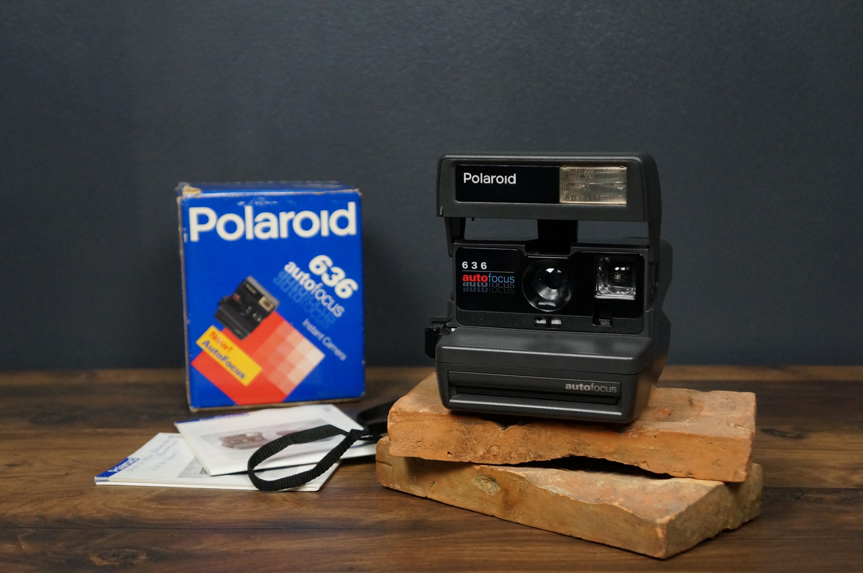 ヴィンテージ ポラロイド 636 オートフォーカスカメラ - 1990年代