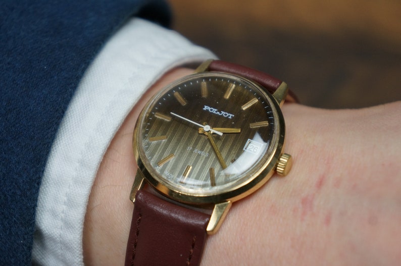 Vintage watch men, Watches for men, Poljot watch, Wristwatch men, Watch men vintage, Soviet watches, Rare watch, Rare vintage image 1