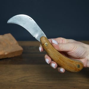 garden knife, knife, vintage knife, garden decor, garden tools, gardener&#39;s knife, garden, collection knife, mushroom knife, special knife