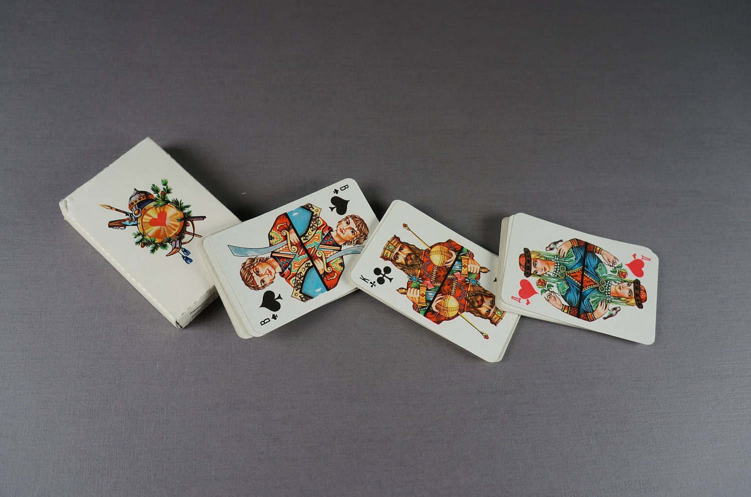 ビンテージ　ロシア　ソビエト時代のソリティア用　トランプ ビンテージ ロシア ソビエト時代のソリティア用 トランプ