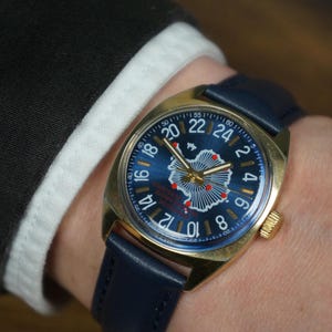 Best watch, Art deco watch, Raketa watch, Classic watch men, Collectibles watch, Dad watch, Gift for men, Mens watch, Raketa 24, Retro watch