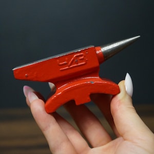 Miniature Metal Anvil: Vintage Jeweler&#39;s Tool, USSR Made
