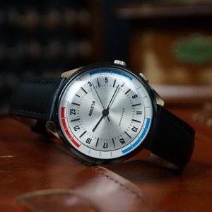 Best watch, Art deco watch, Raketa watch, Classic watch men, Collectibles watch, Dad watch, Gift for men, Mens watch, Raketa 24, Retro watch