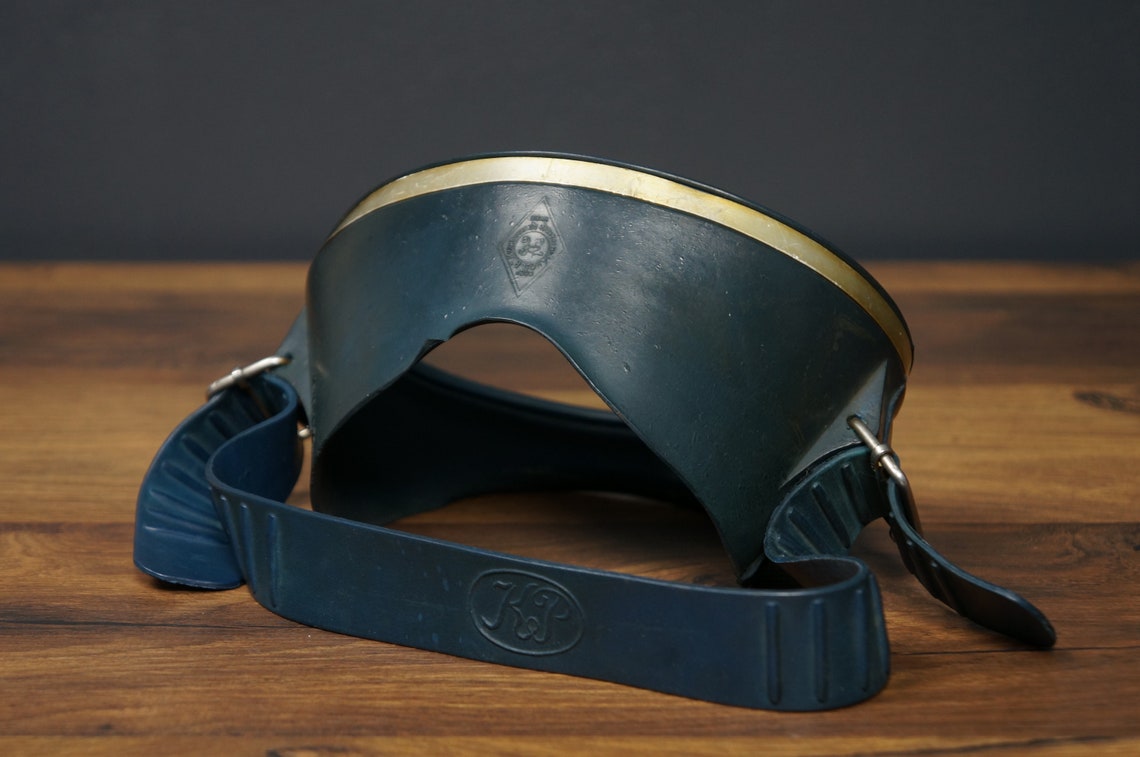 Diving mask Vintage diving mask Vintage diving Vintage Etsy