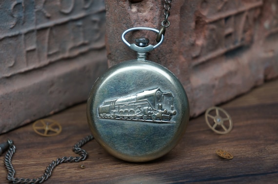 pocket watch, Soviet watch, USSR watch, men's watc