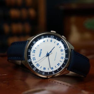 Best watch, Art deco watch, Raketa watch, Classic watch men, Collectibles watch, Dad watch, Gift for men, Mens watch, Raketa 24, Retro watch